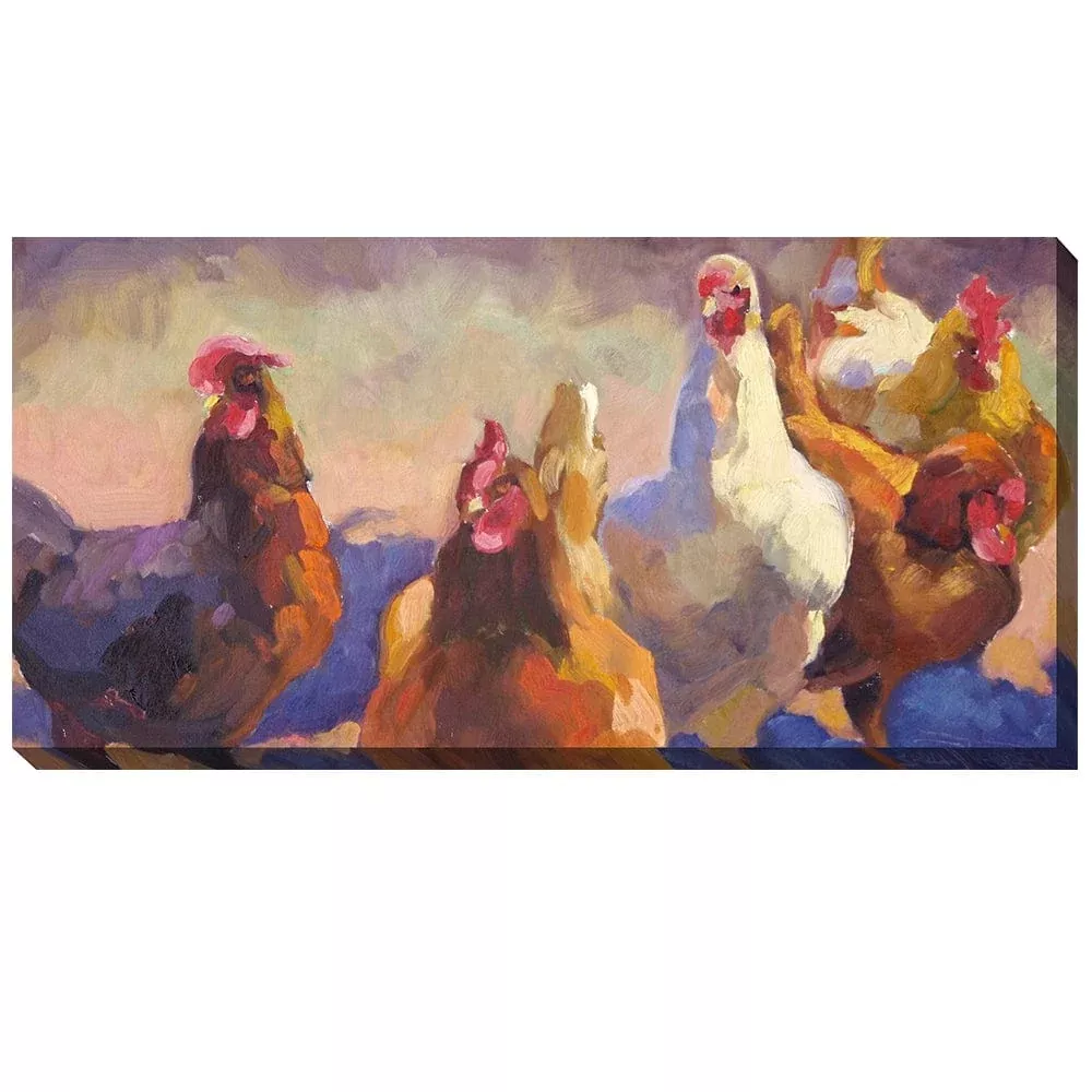 Early Bird Special Outdoor Canvas Art