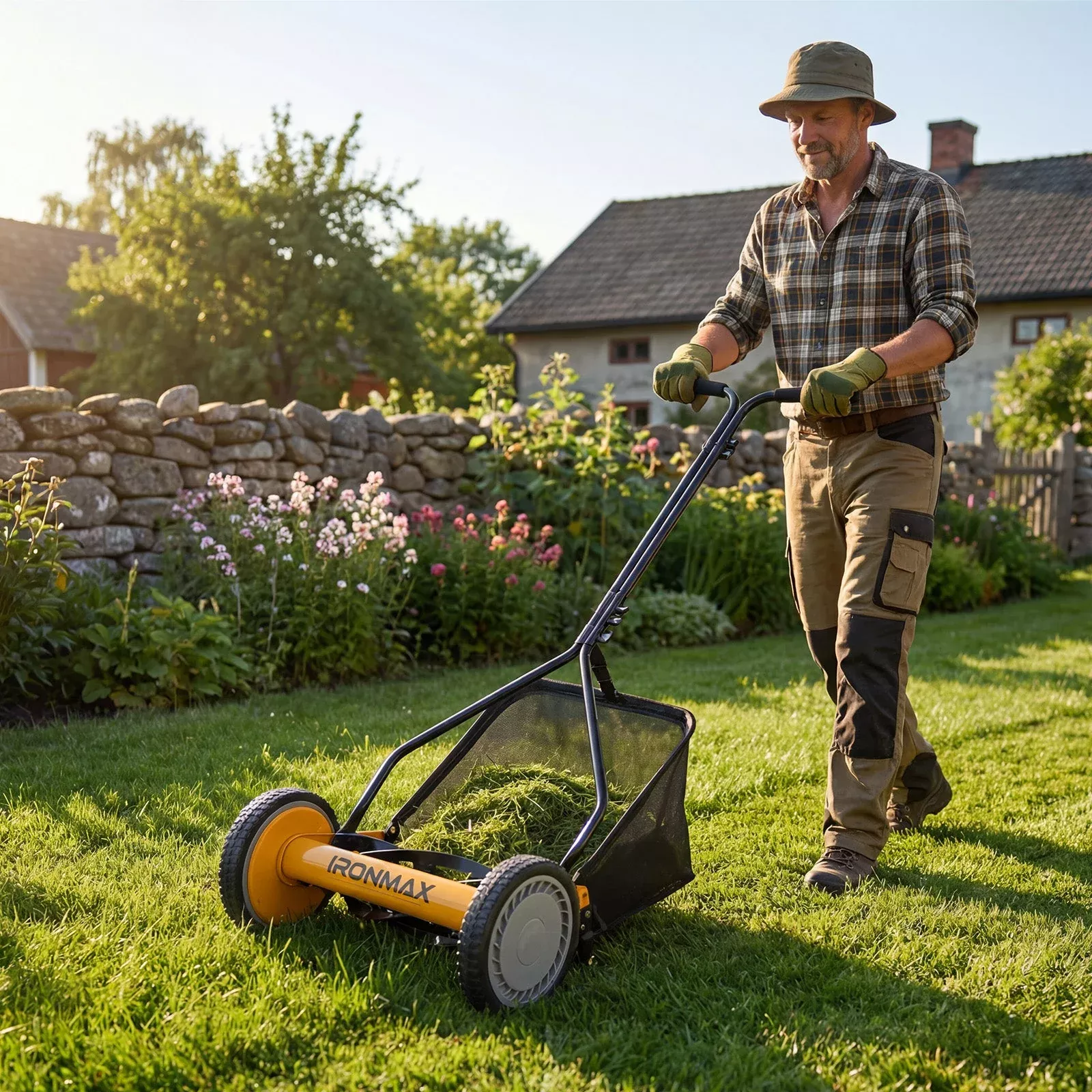earthwise-seed-14-manual-reel-lawn-mower Earthwise Seed 14" Manual Reel Lawn Mower