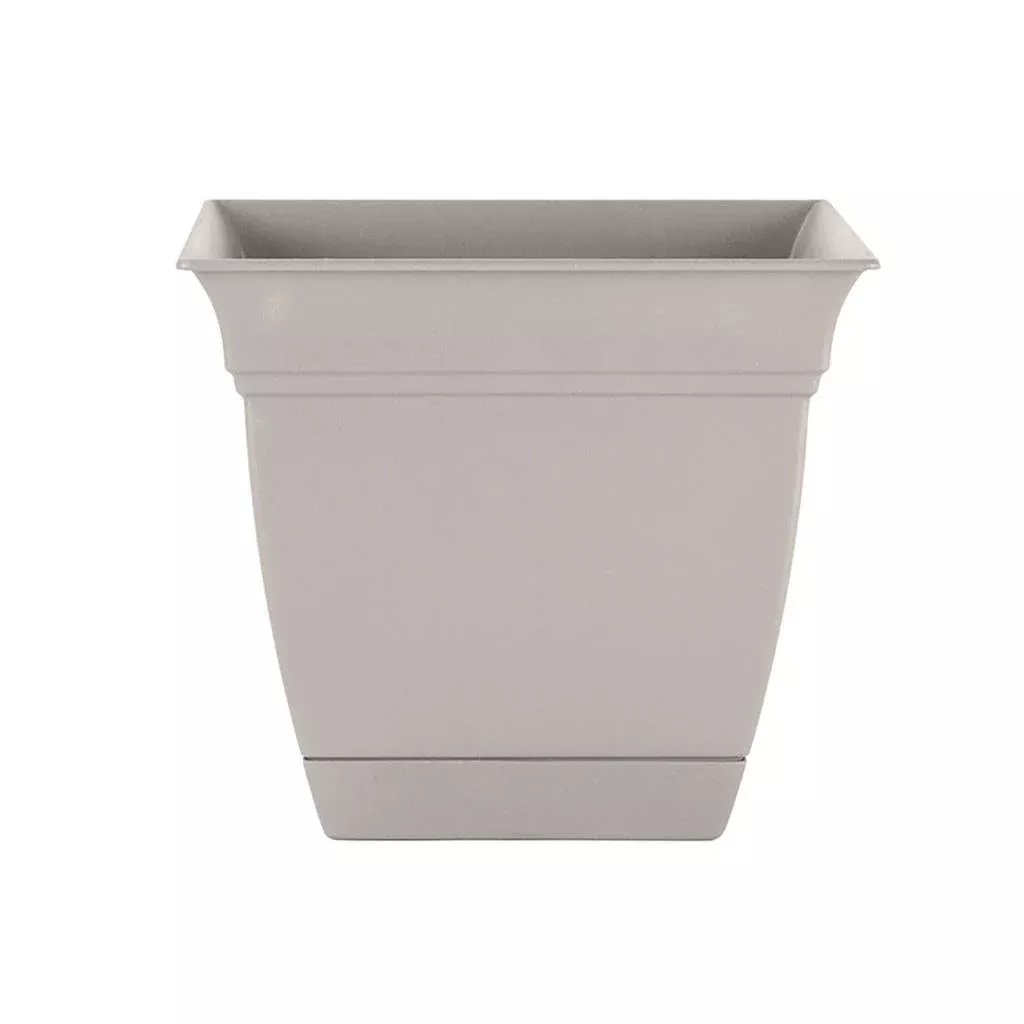 eclipse-cottage-stone-square-planter-with-saucer Eclipse Cottage Stone Square Planter with Saucer