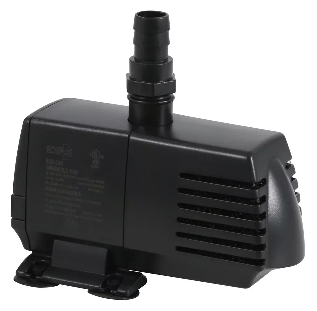 ecoplus-eco-396-fixed-flow-submersible-inline-pump-396-gph EcoPlus Eco 396 Fixed Flow Submersible/Inline Pump 396 GPH
