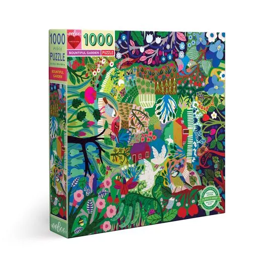 eeboo-1000-piece-puzzle-bountiful-garden eeBoo 1000 Piece Puzzle - Bountiful Garden
