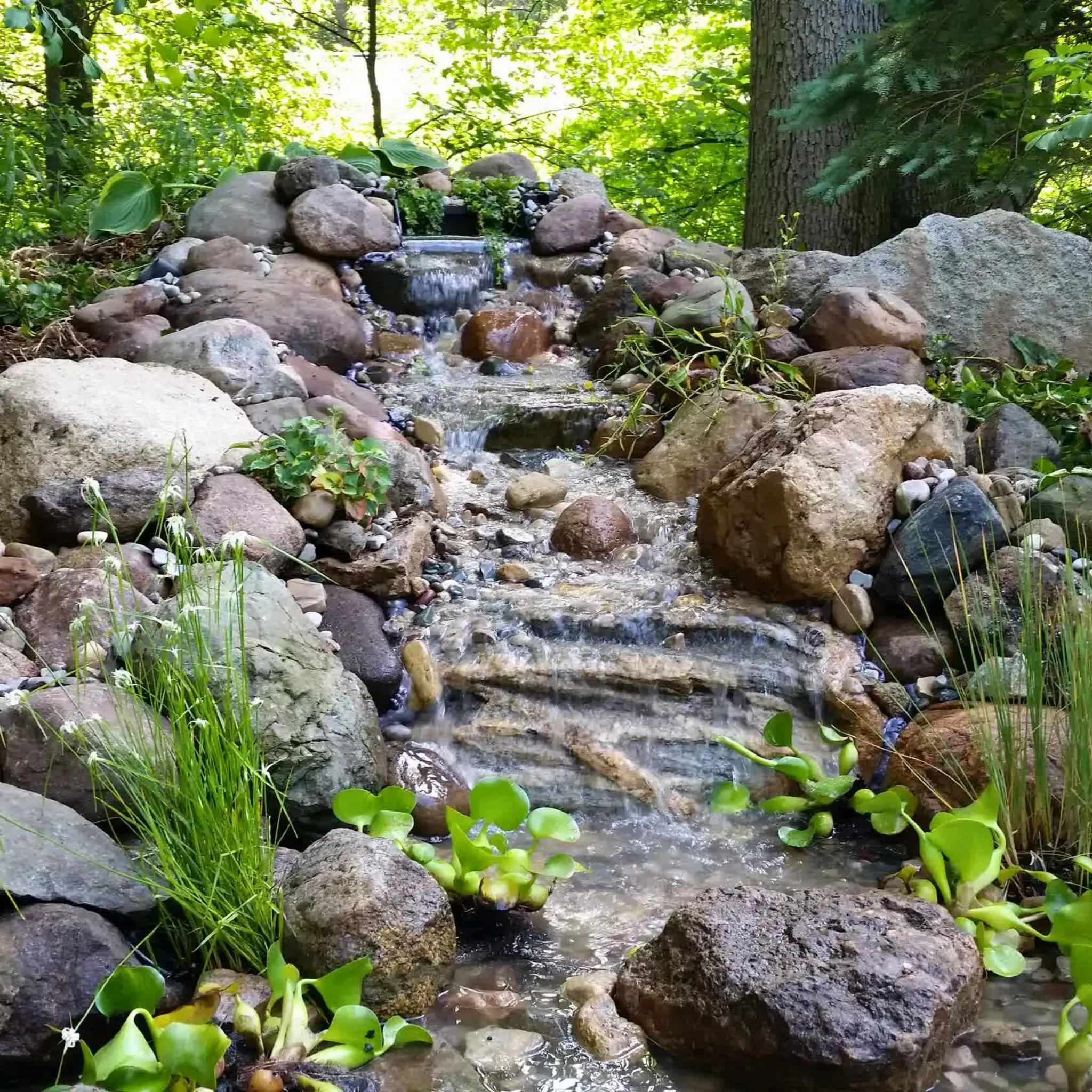elite-large-pondless-waterfall-kit-blue-thumb Elite Large Pondless Waterfall Kit - Blue Thumb