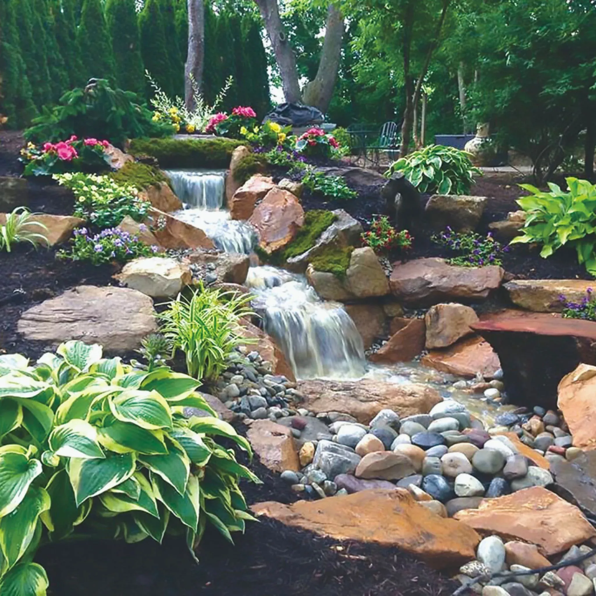 elite-medium-pondless-waterfall-kit-blue-thumb Elite Medium Pondless Waterfall Kit - Blue Thumb