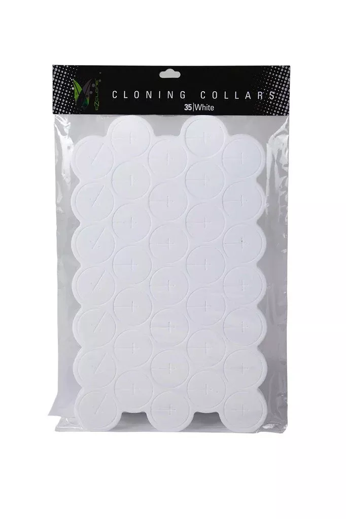 ez-clone-white-cloning-collar-bag-35 EZ-CLONE White Cloning Collar (Bag of 35)