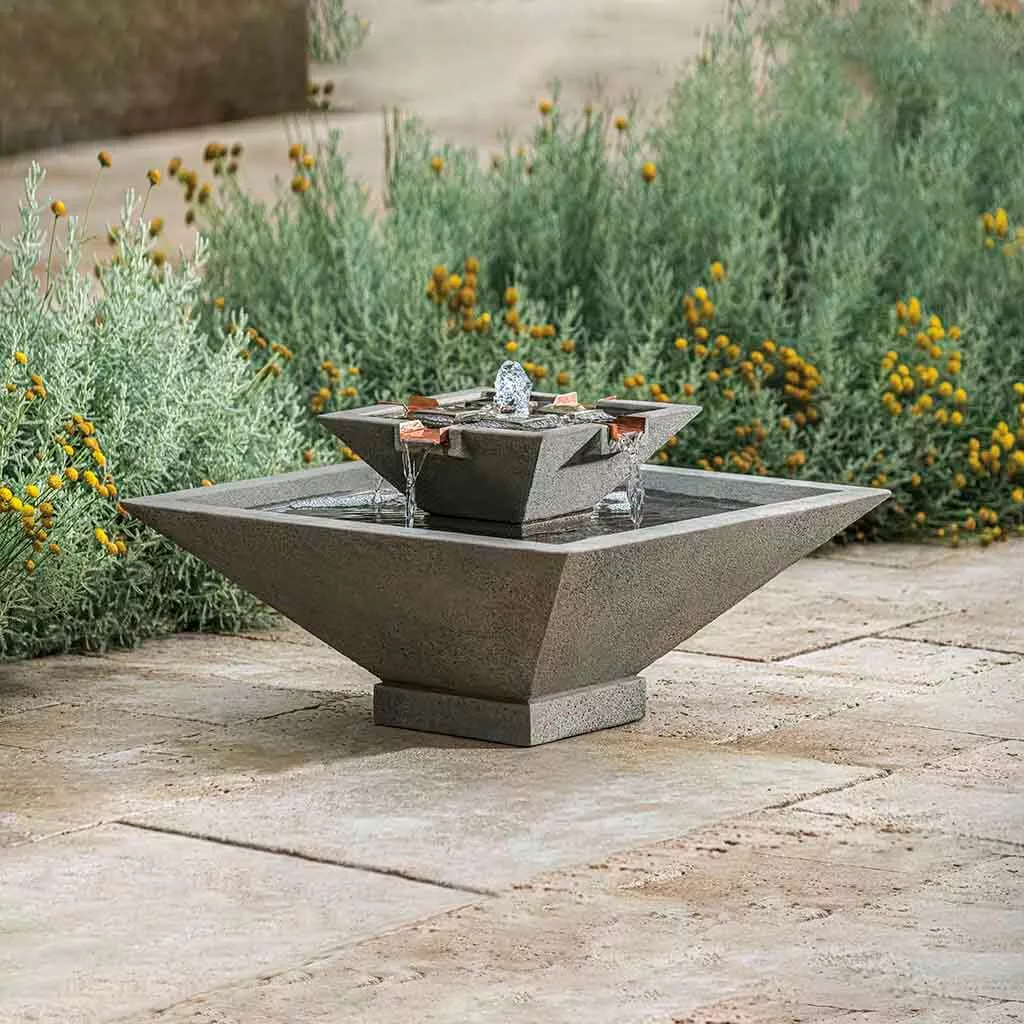 facet-fountain-small-by-campania-international Facet Fountain - Small By Campania International