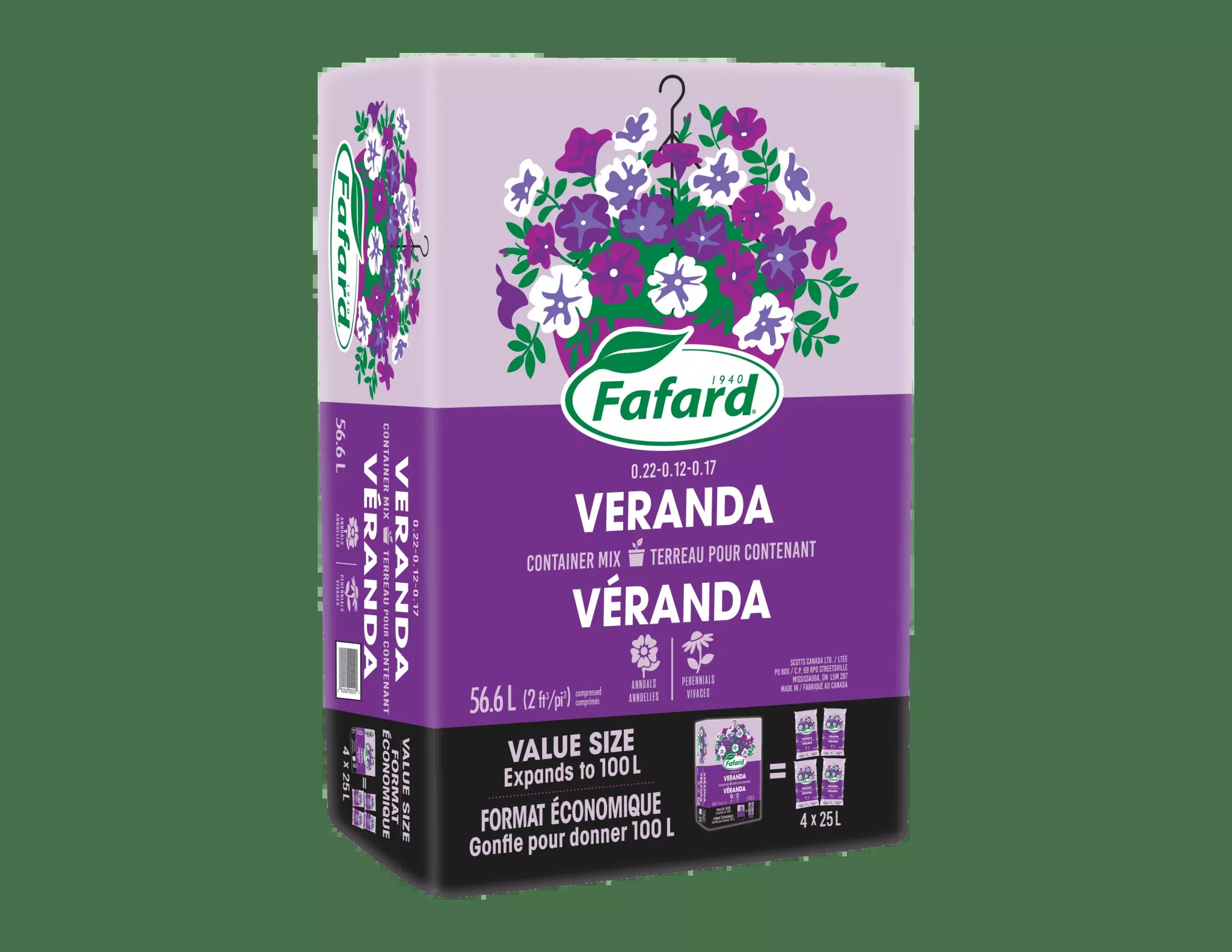 fafard-veranda-plus-container-mix-56l Fafard Veranda Plus Container Mix 56L
