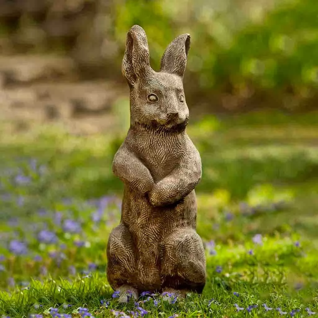 father-rabbit-cast-stone-garden-statue Father Rabbit Cast Stone Garden Statue