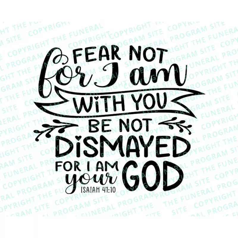 fear-not-bible-verse-word-art Fear Not Bible Verse Word Art