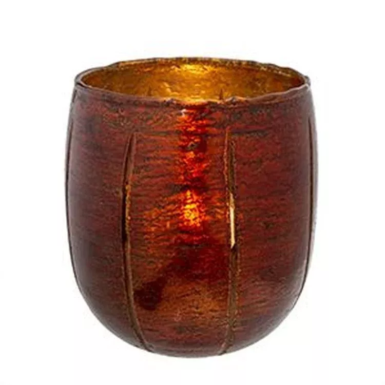 Filtered Light Votive Rust