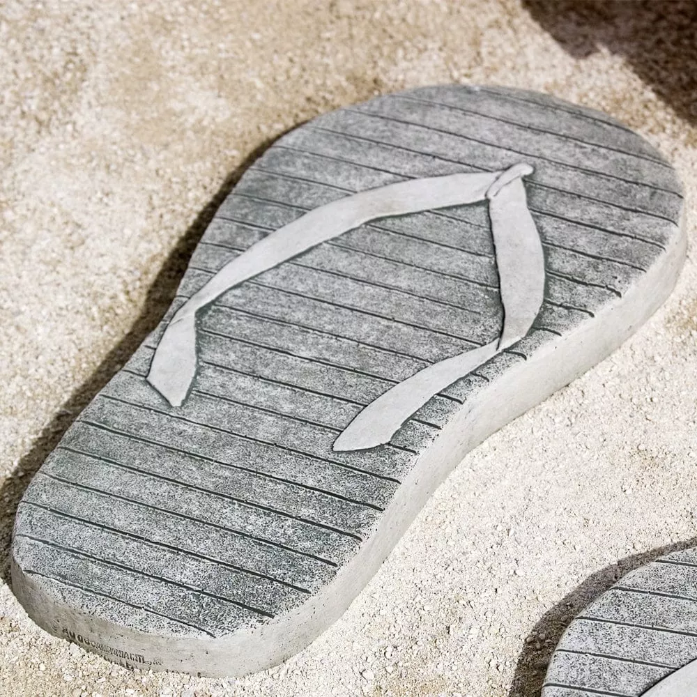 flip-flop-stepping-stone-left Flip Flop Stepping Stone - Left