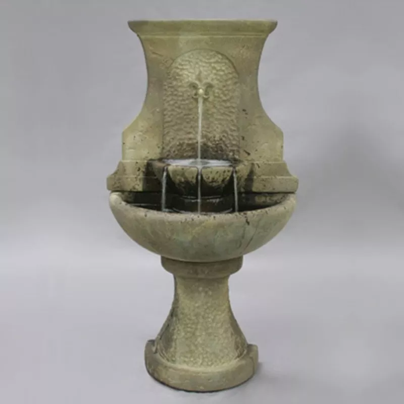 Floret Wall Fountain Fiore Stone Chestnut (CS)