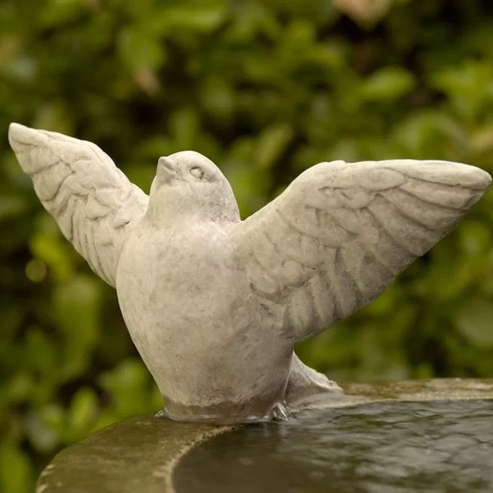 flutter-cast-stone-bird-garden-statue-dove-statue Flutter Cast Stone Bird Garden Statue | Dove Statue