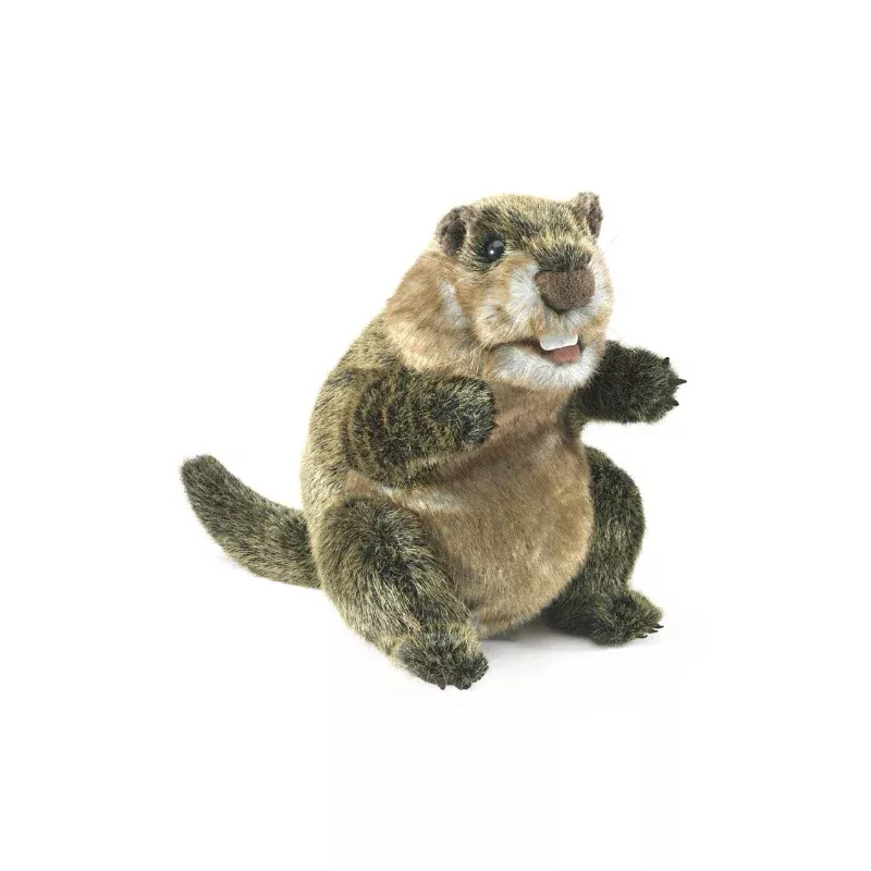 folkmanis-groundhog-puppet Folkmanis Groundhog Puppet