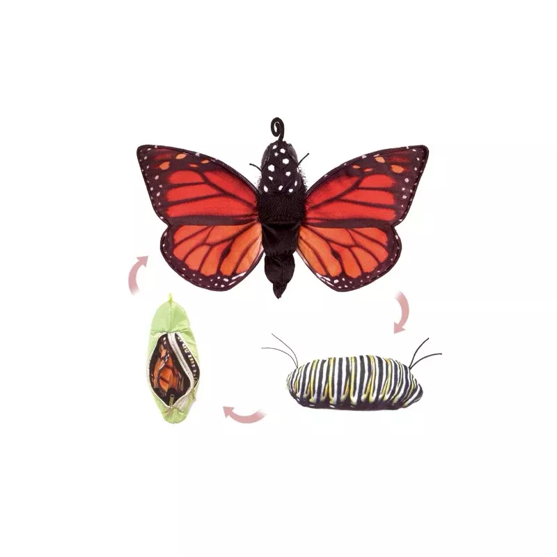 folkmanis-monarch-life-cycle-puppet Folkmanis Monarch Life Cycle Puppet