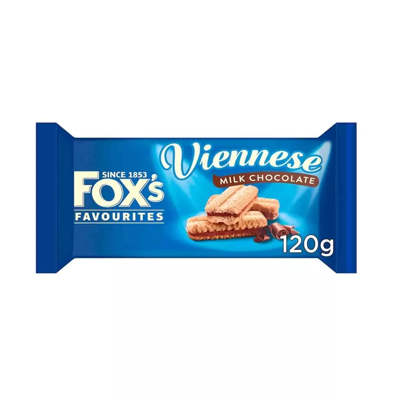 FOX’S CHOCOLATE VIENNESE 120G*1