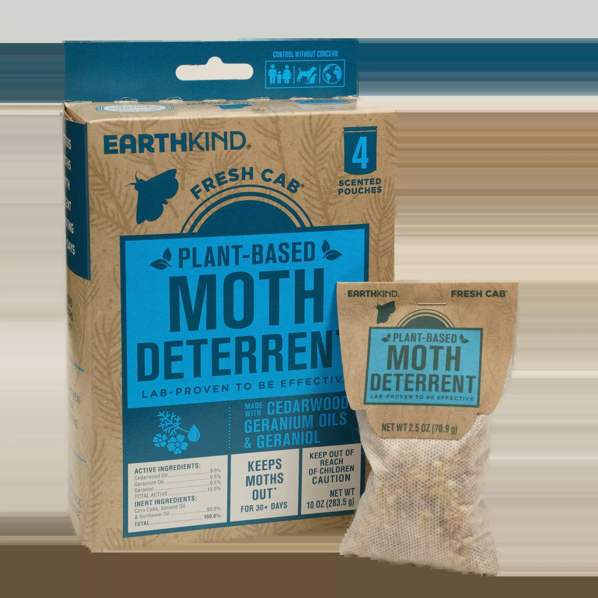 Fresh Cab Plant-Based Moth Deterrent