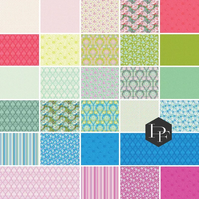 Full Bloom Half Yard Bundle 28 Pieces – by Heather Bailey