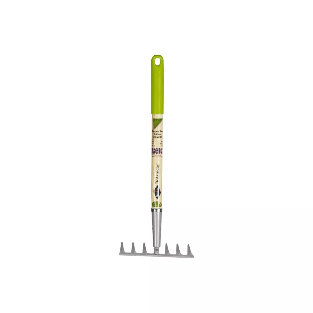 Garant Botanica Level Rake - Short Wood Handle