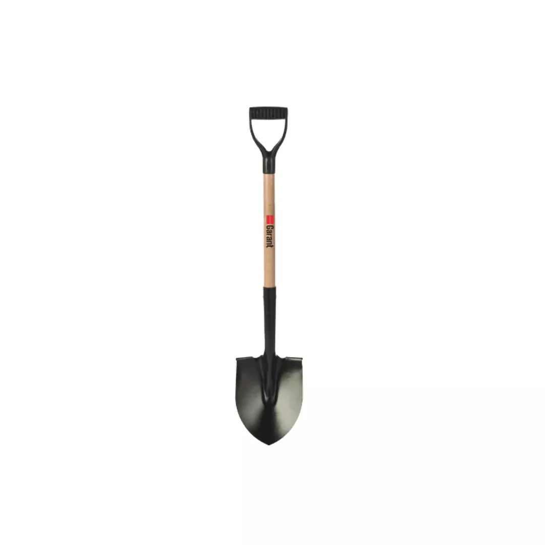 garant-econo-round-point-shovel-wood-handle-d-grip Garant Econo Round point shovel, wood handle, D-grip