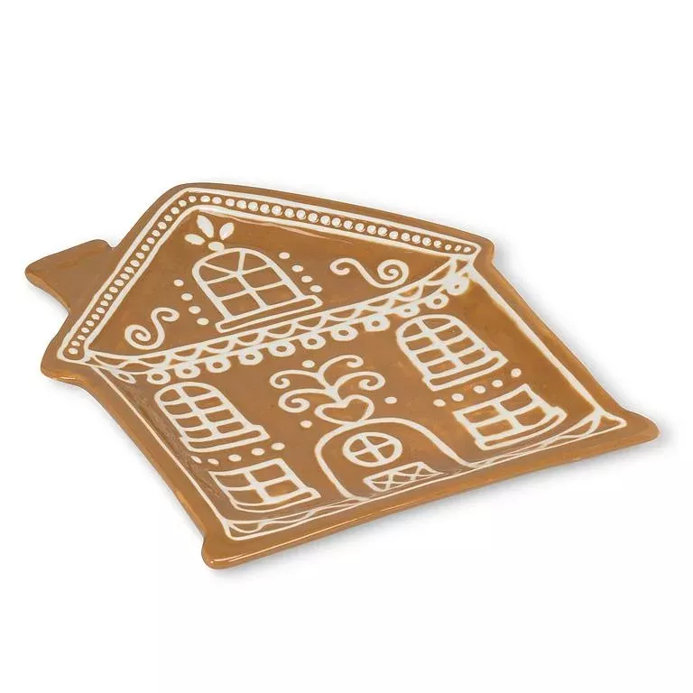 gingerbread-house-plate Gingerbread House Plate