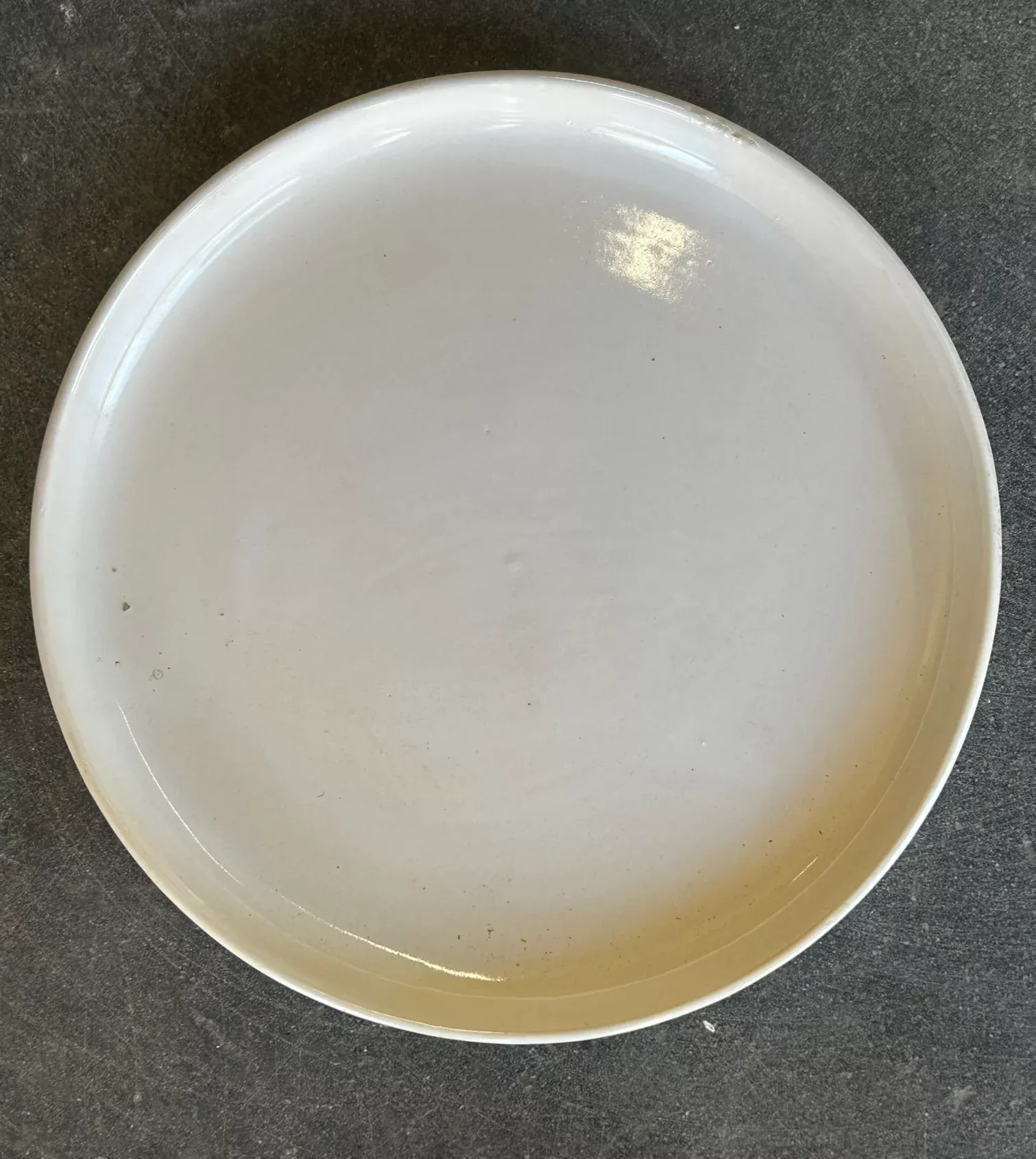 Glazed Cylinder Saucer