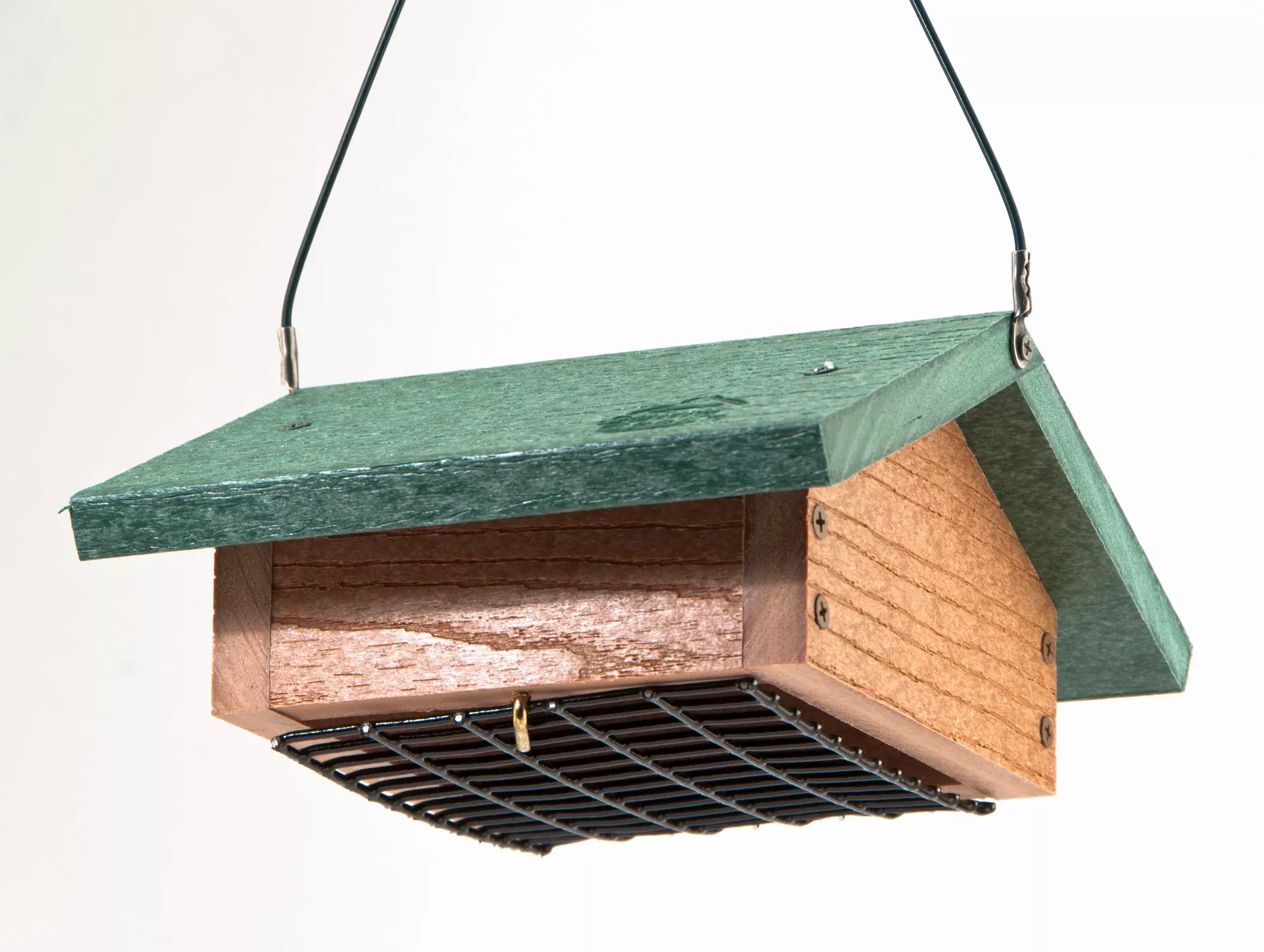 going-green-upside-down-suet-feeder Going Green Upside Down Suet Feeder