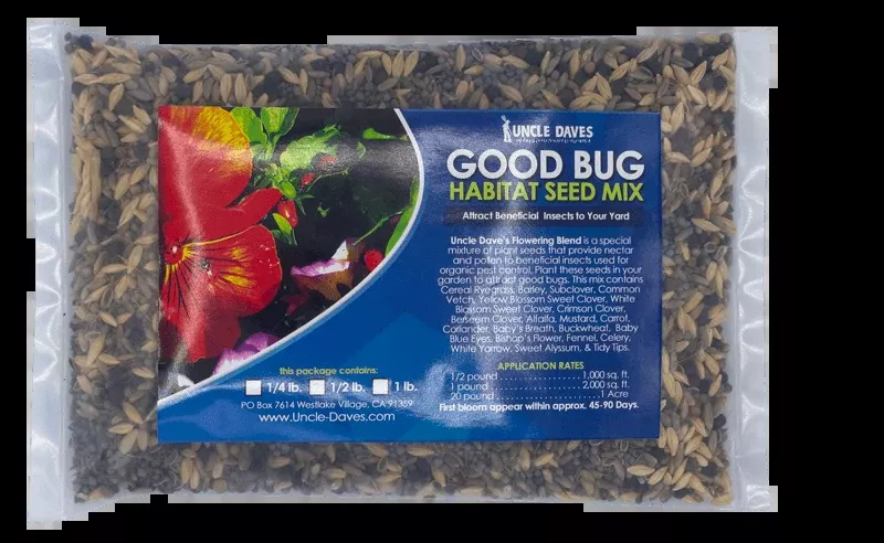 Good Bug Habitat & Attractant Seed Mix