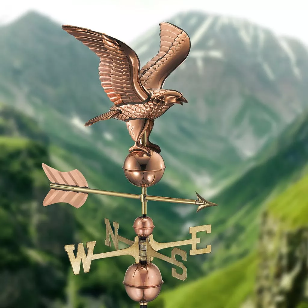 good-directions-american-eagle-weathervane-in-pure-copper Good Directions American Eagle Weathervane in Pure Copper