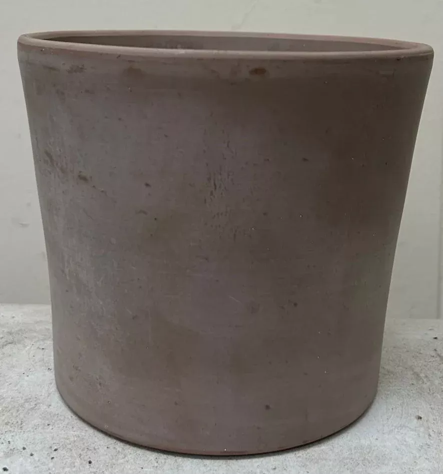 Gray Tapered Cylinder Indoor/Outdoor Planters