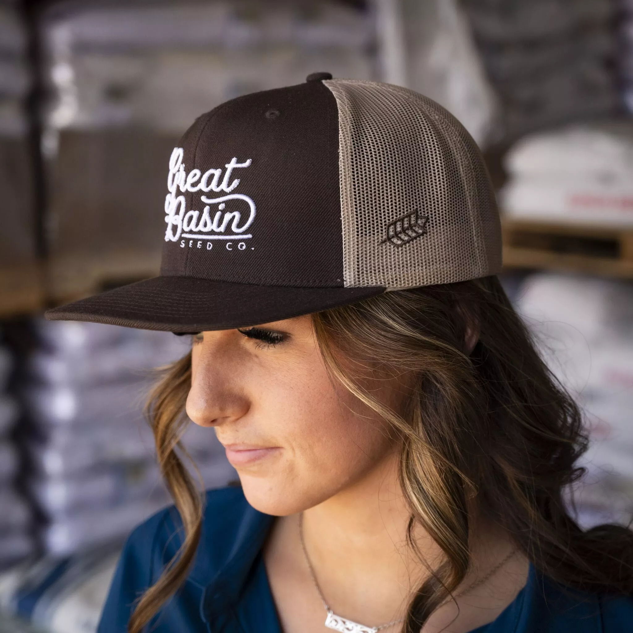 great-basin-seed-flat-bill-script-hat Great Basin Seed Flat Bill Script Hat