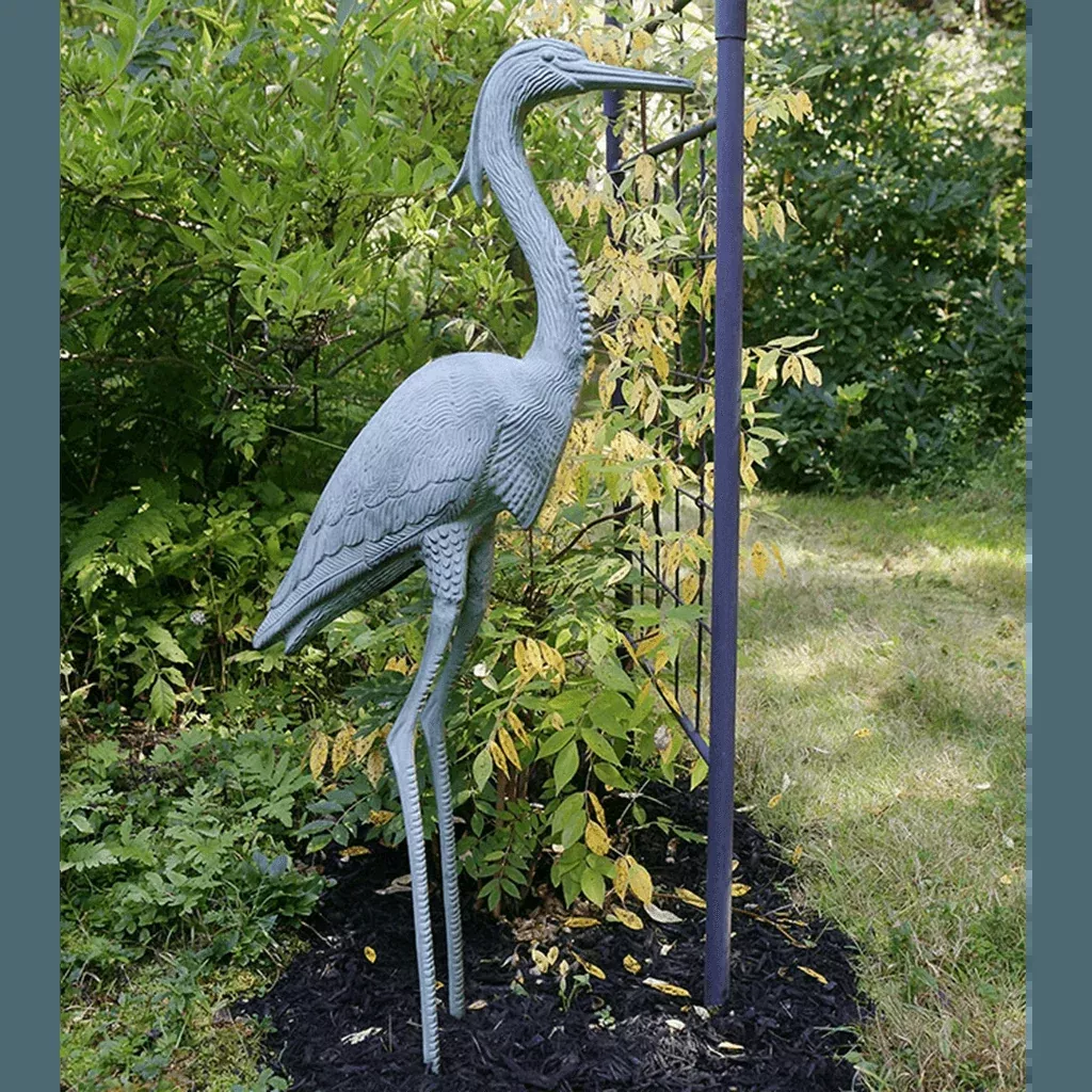 Great Blue Heron Garden Statue by Achla Designs
