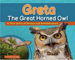 greta-great-horned-owl-book Greta the Great Horned Owl Book