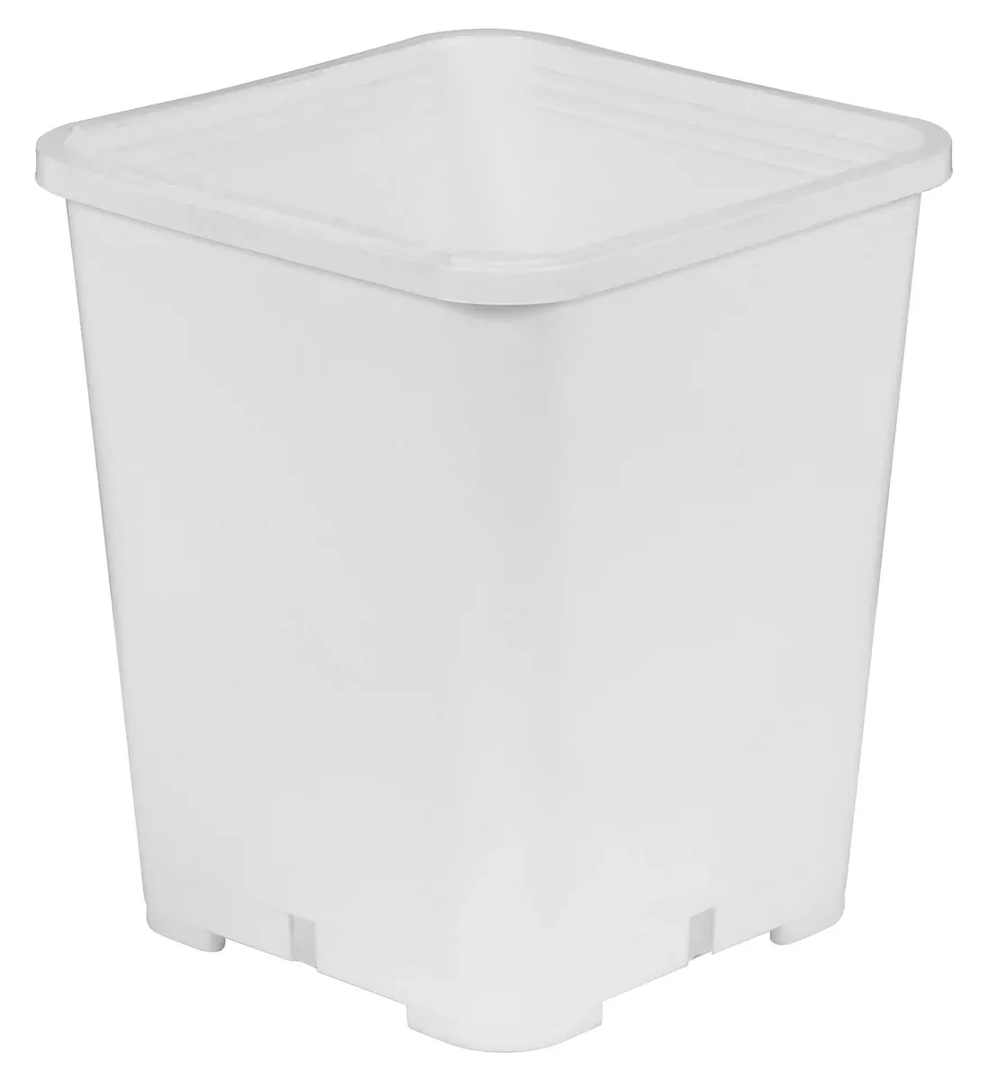 gro-pro-premium-white-square-pot-7-in-x-7-in-x-9-in Gro Pro Premium White Square Pot 7 in x 7 in x 9 in