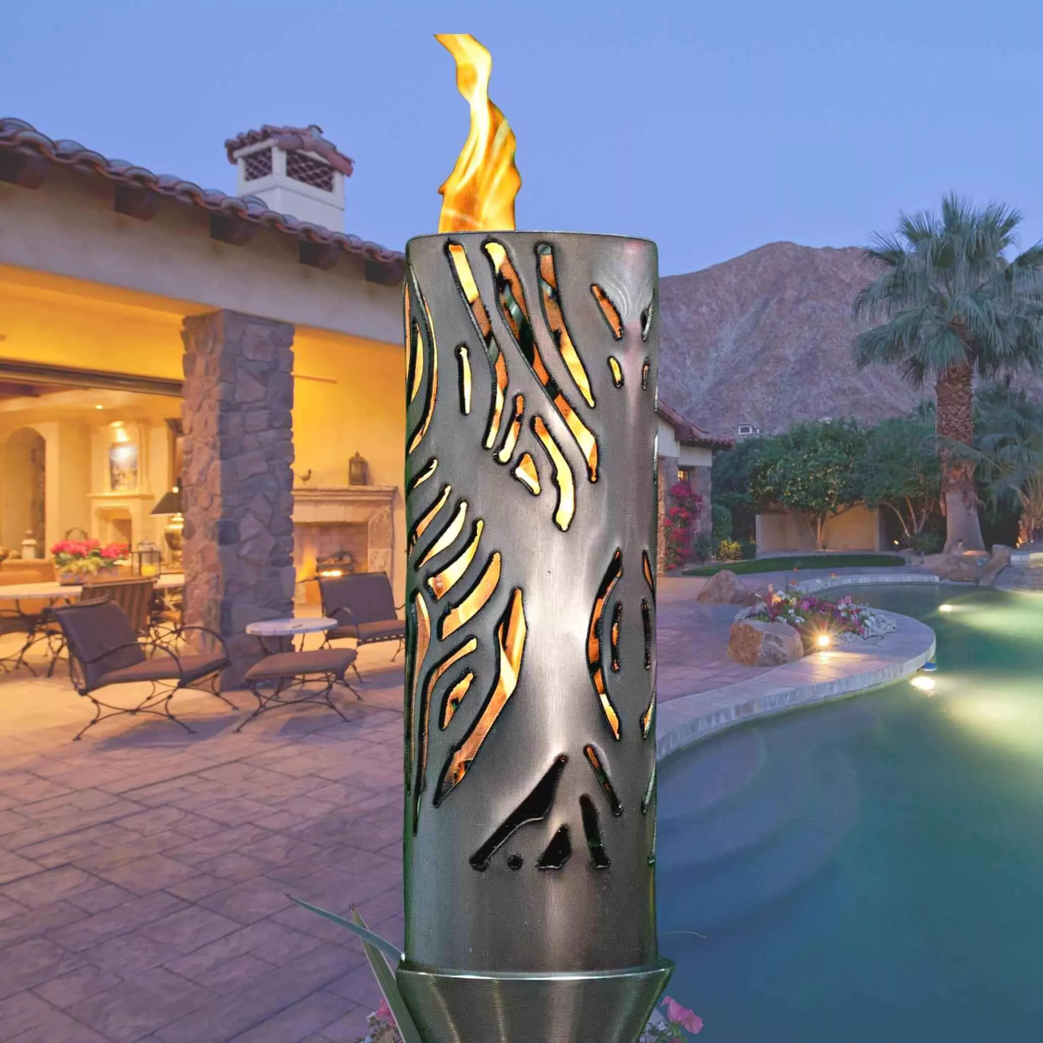Hawi Fire Torch - Stainless Steel - The Outdoor Plus