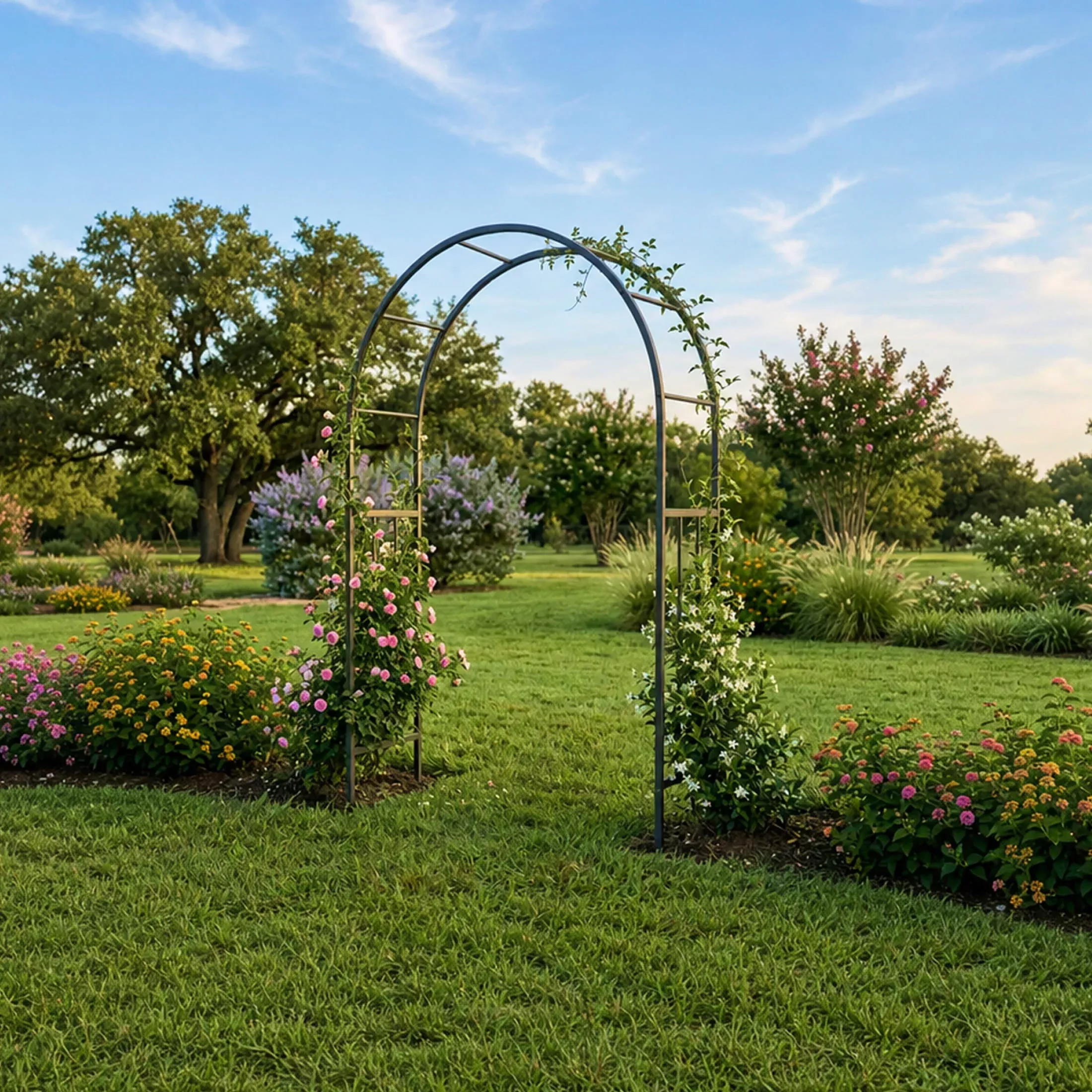 heritage-round-garden-arch-5-75ft Heritage Round Garden Arch - 5.75ft