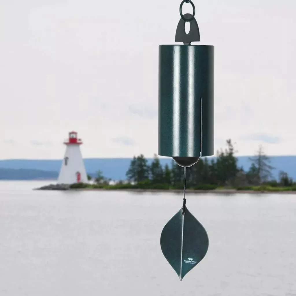 Heroic Medium Green Windbell by Woodstock Chimes
