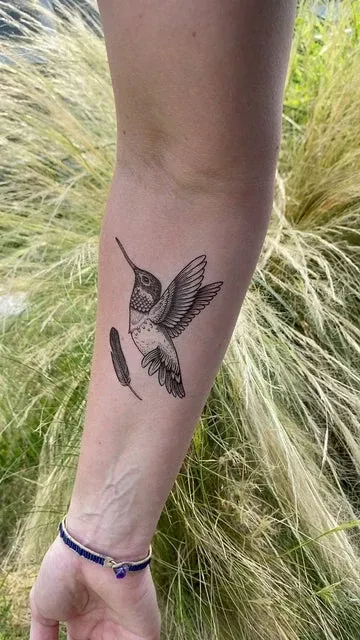 humming-bird-by-naturetats Humming Bird by NatureTats