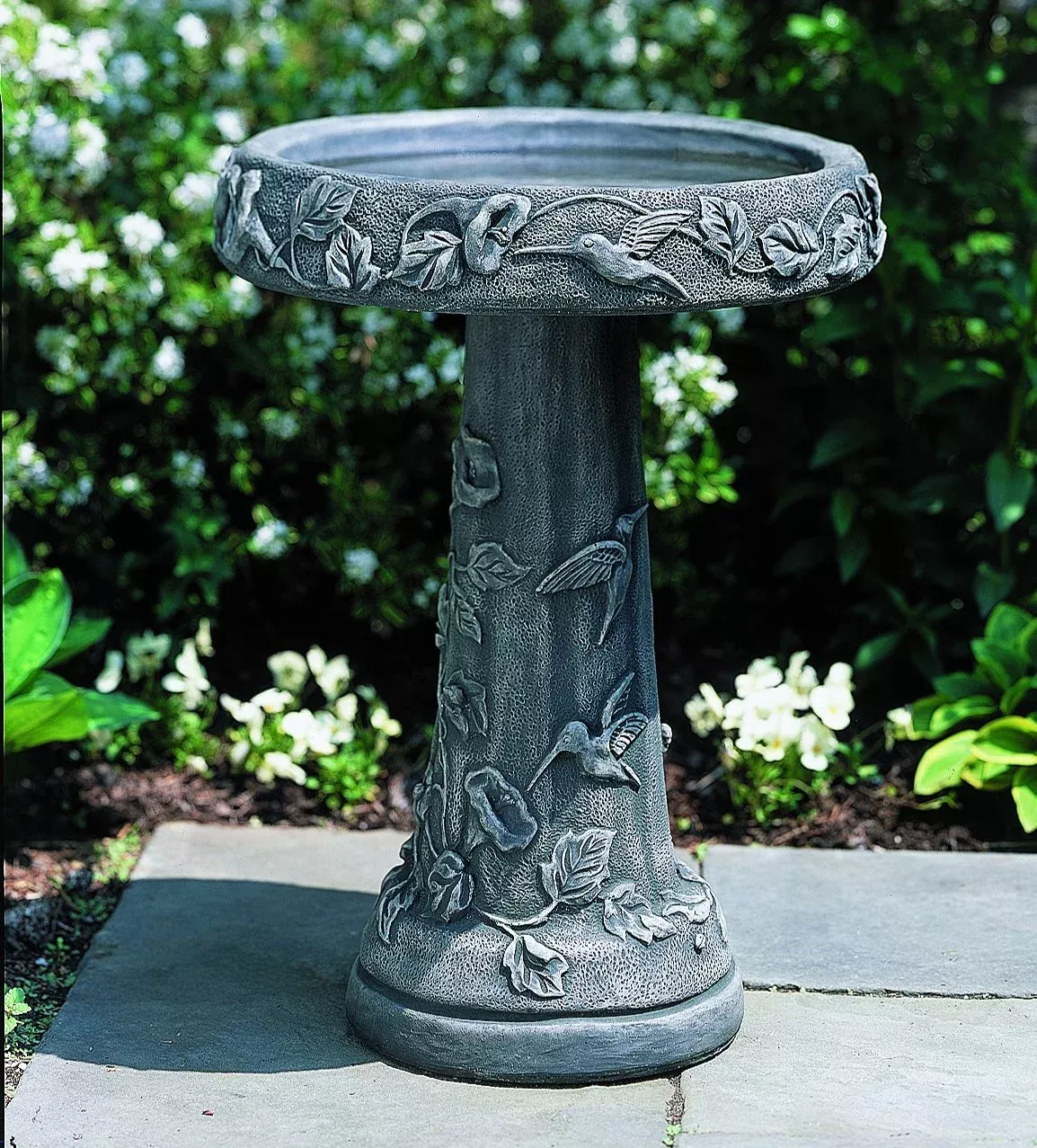 Hummingbird Birdbath by Campania International