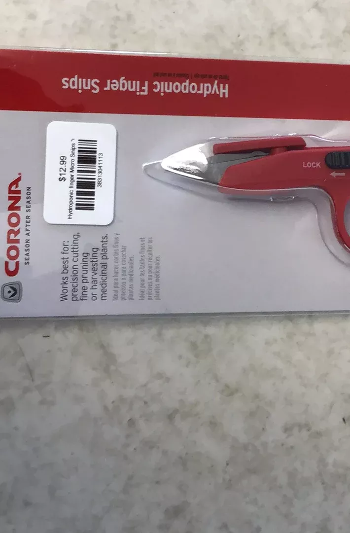 Hydroponic finger Micro Snips “Corona”