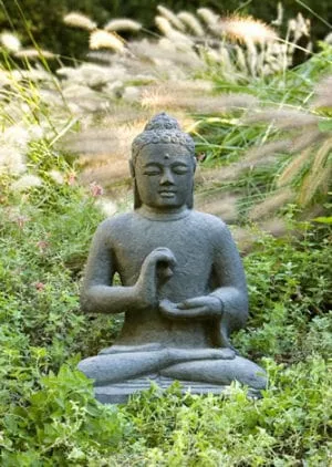Indonesian Seated Buddha Statue