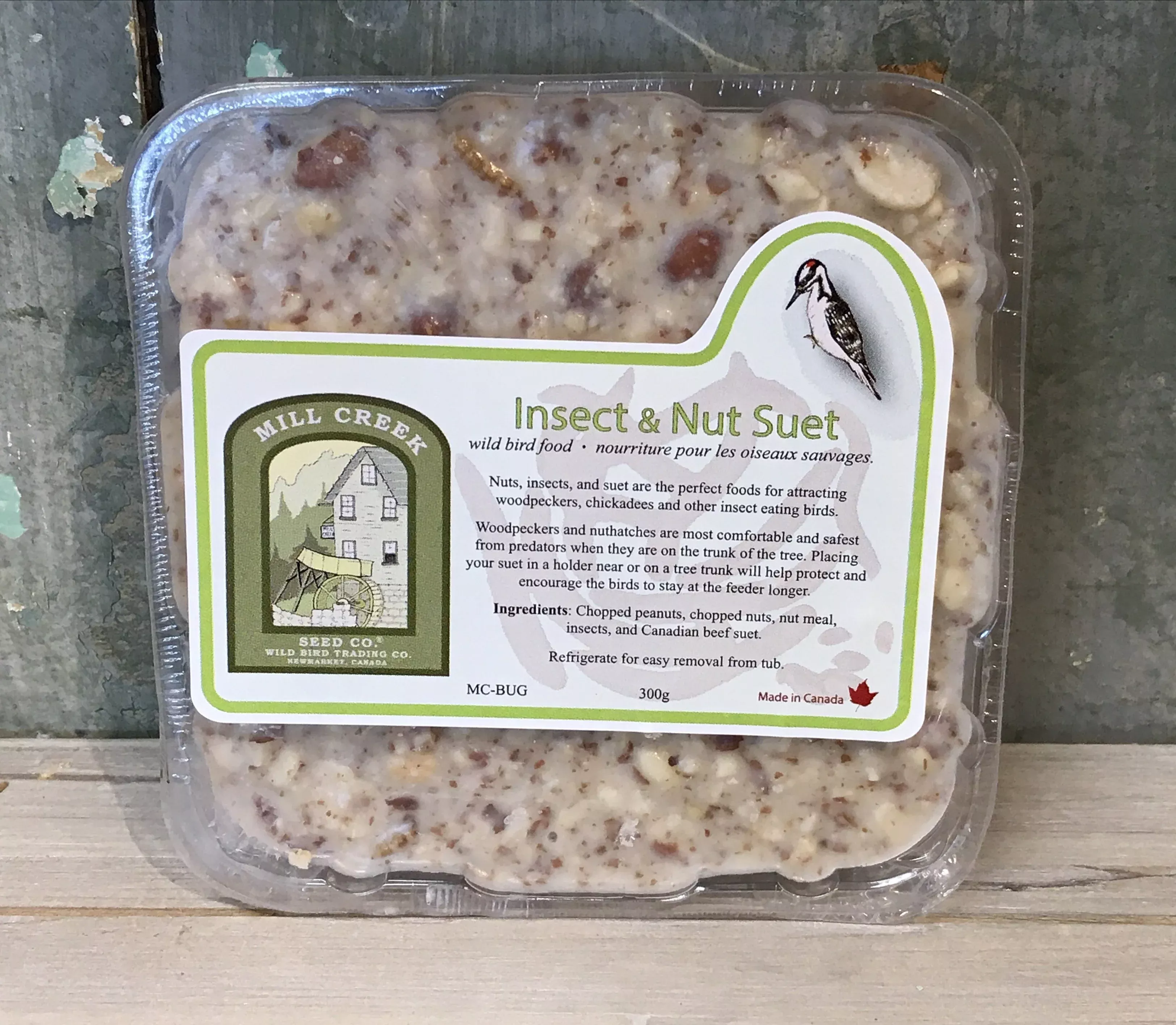 Insect and Nut Suet