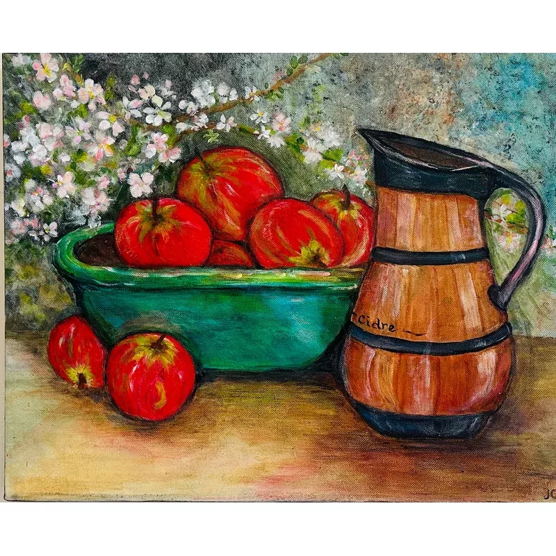 Jean Dodd: Apple Still Life