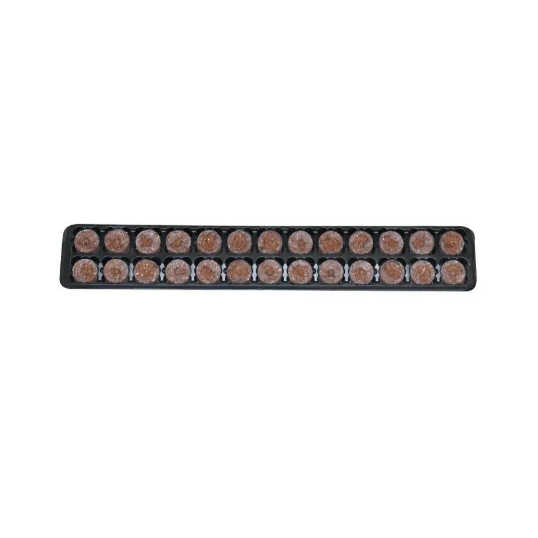 Jiffy Peat Pellet Tray 26 Pockets Insert for Propagation Tray