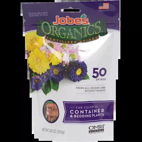 Jobes Organic Container and Annual Spikes
