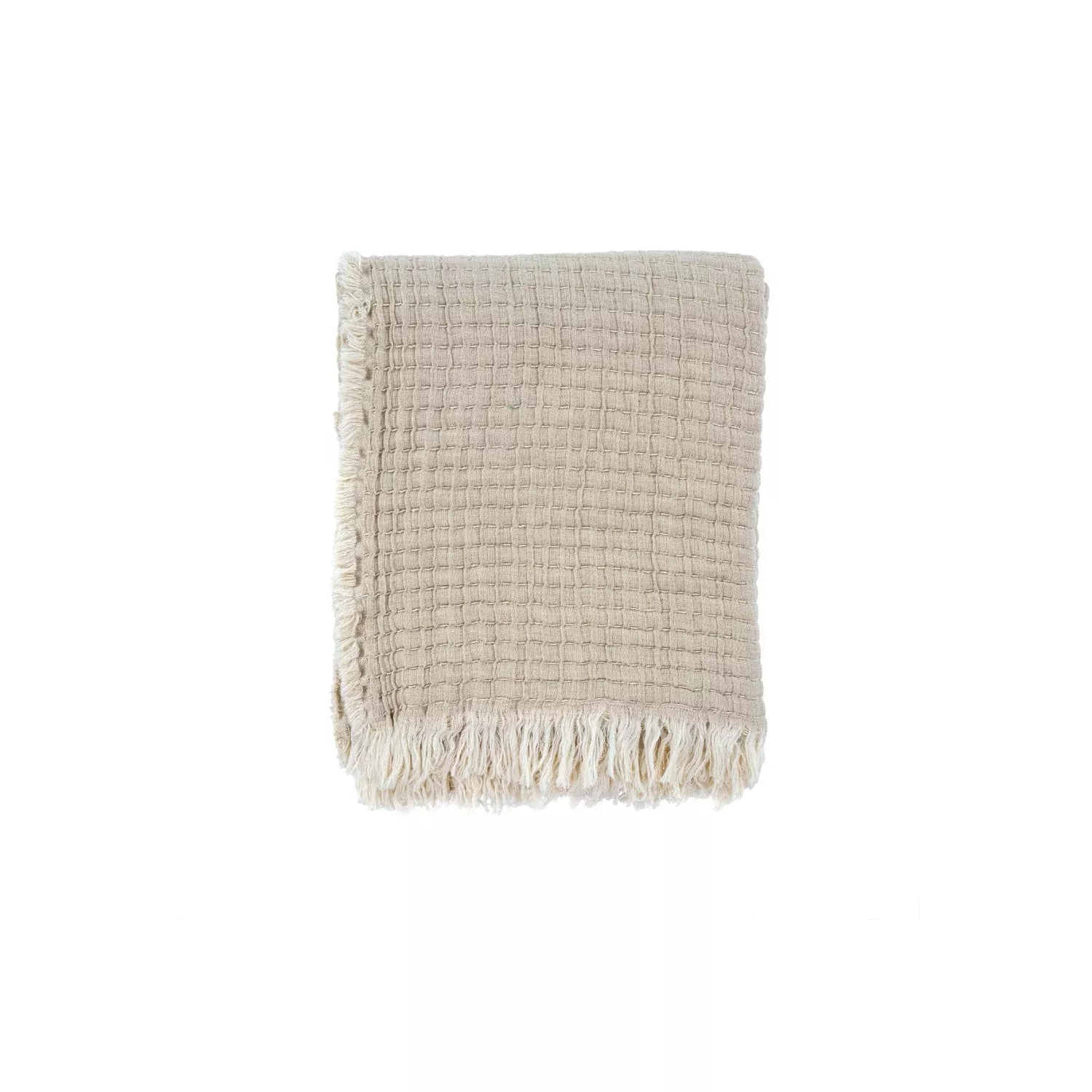 kantha-stitch-chambray-throw Kantha-Stitch Chambray Throw