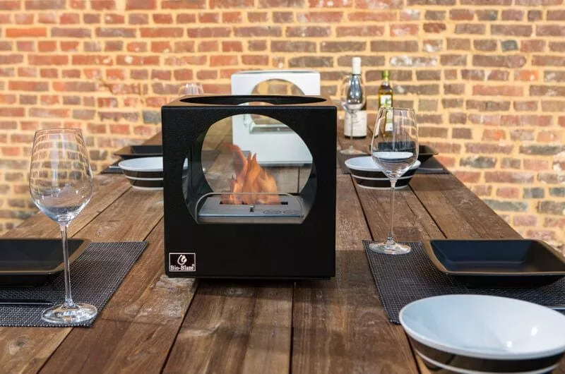 Kaslik Freestanding Fireplace - Small