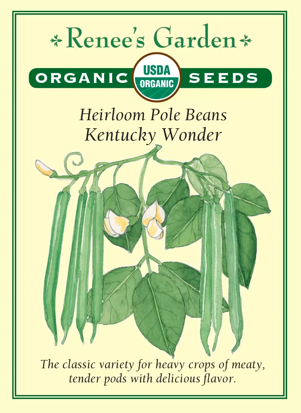 Kentucky Wonder Organic