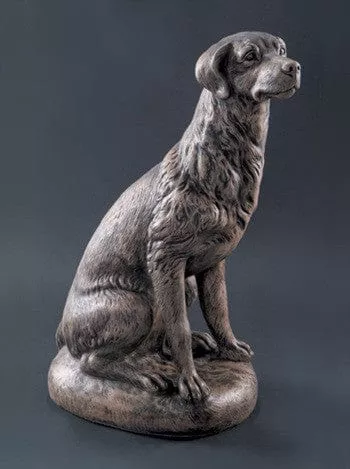 labrador-dog-cast-stone-outdoor-statue Labrador Dog Cast Stone Outdoor Statue
