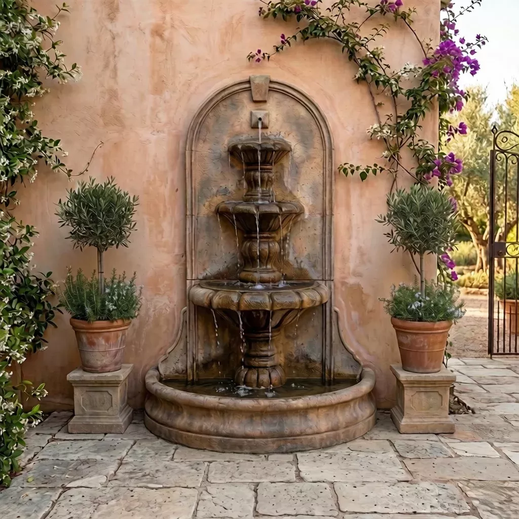 Large Vizcaya Wall Fountain