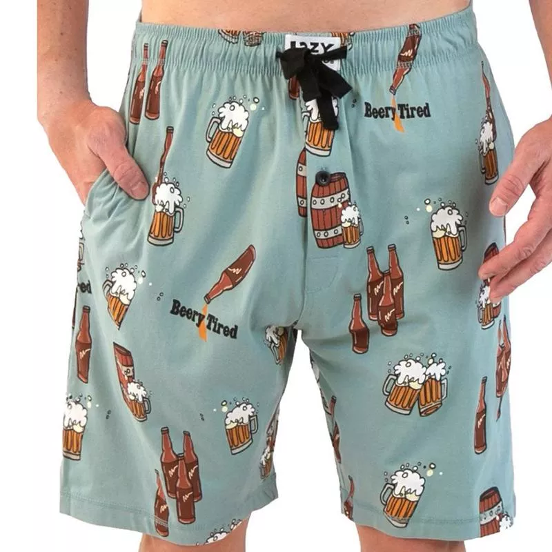 lazy-one-beery-tired-pj-shorts Lazy One, Beery Tired PJ Shorts